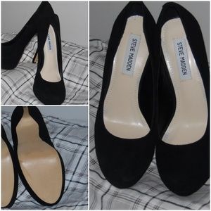 Steven Madden 4" suede heels